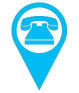 Icon teléfono ubicación